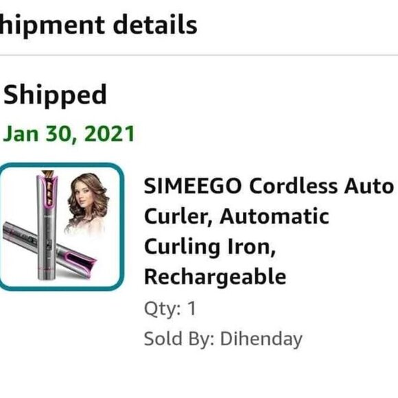 NEW Cordless automatic hair curler - Picture 6 of 8